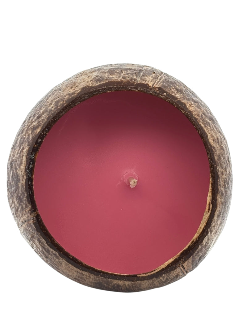 Sweet Hawaiian Plumeria Coconut Shell Soy Candle