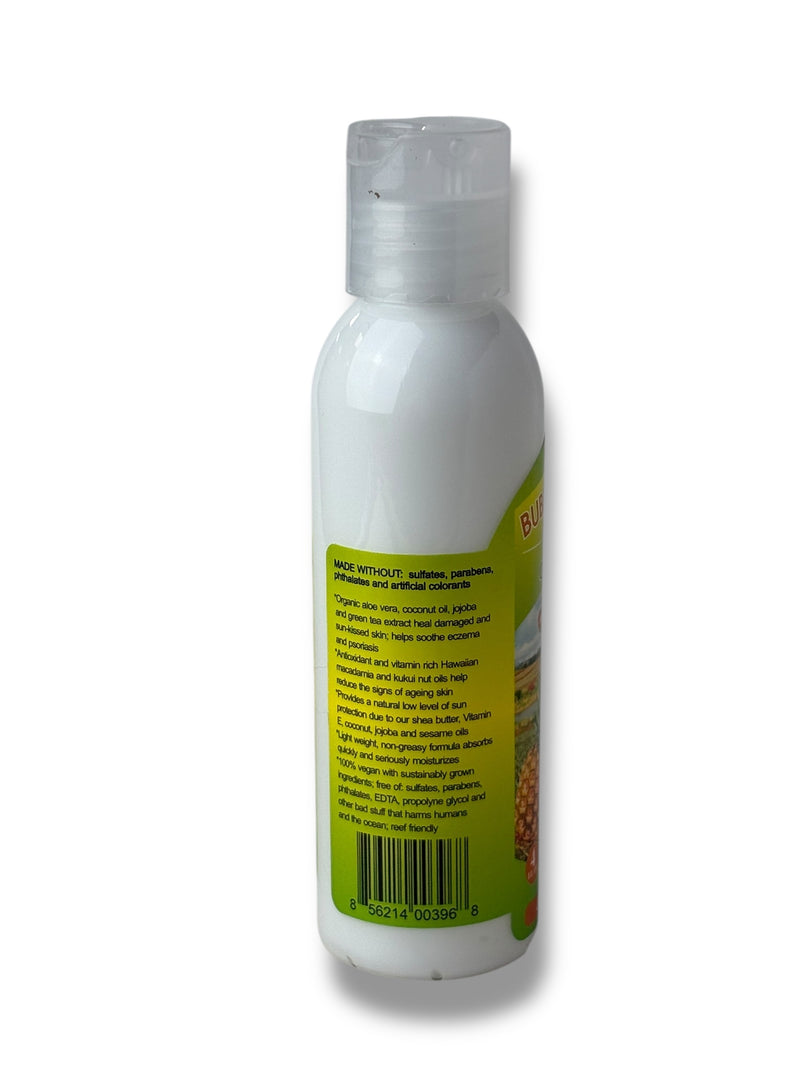 MADE IN HAWAII. Juicy Pineapple Kukui + Shea Hawaiian Silky Lotion 4oz