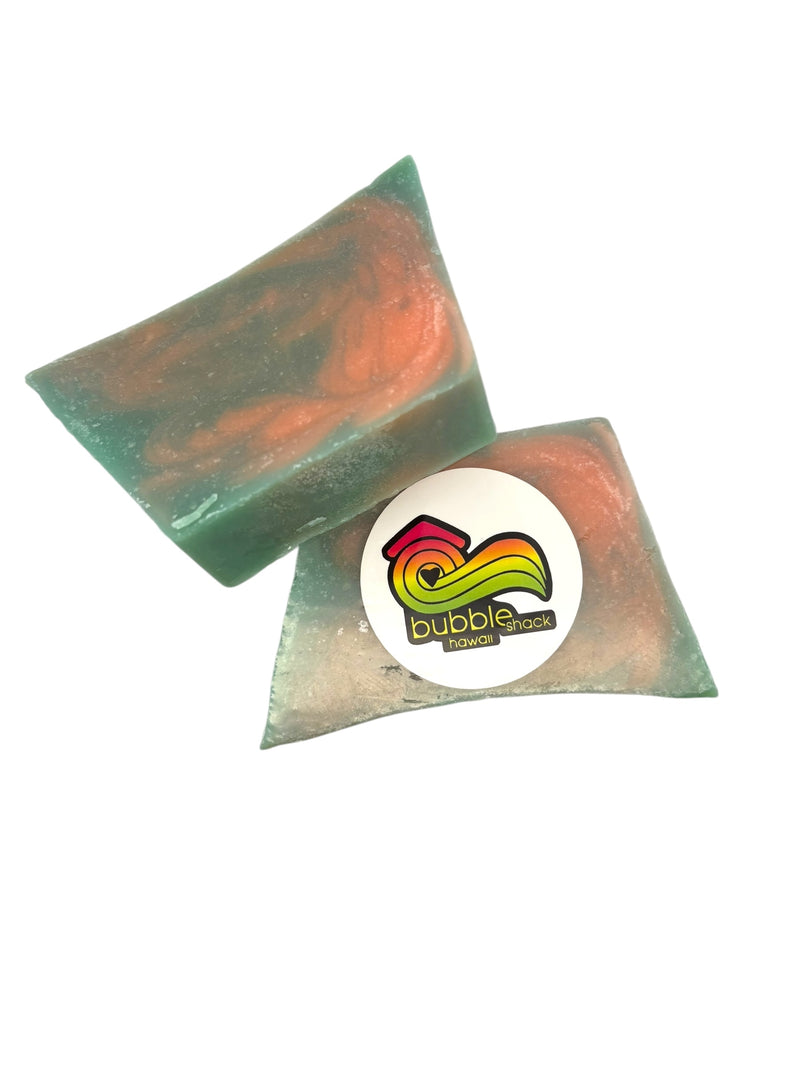 MADE IN HAWAII.Grass Skirt Holiday Handmade Soap