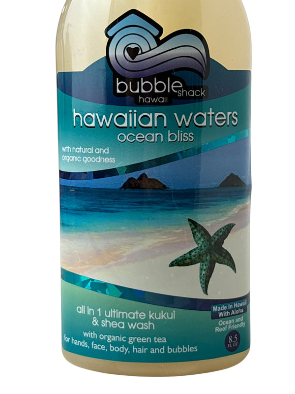 Hawaiian Waters Ocean Bliss All in 1 Ultimate Kukui + Shea Wash