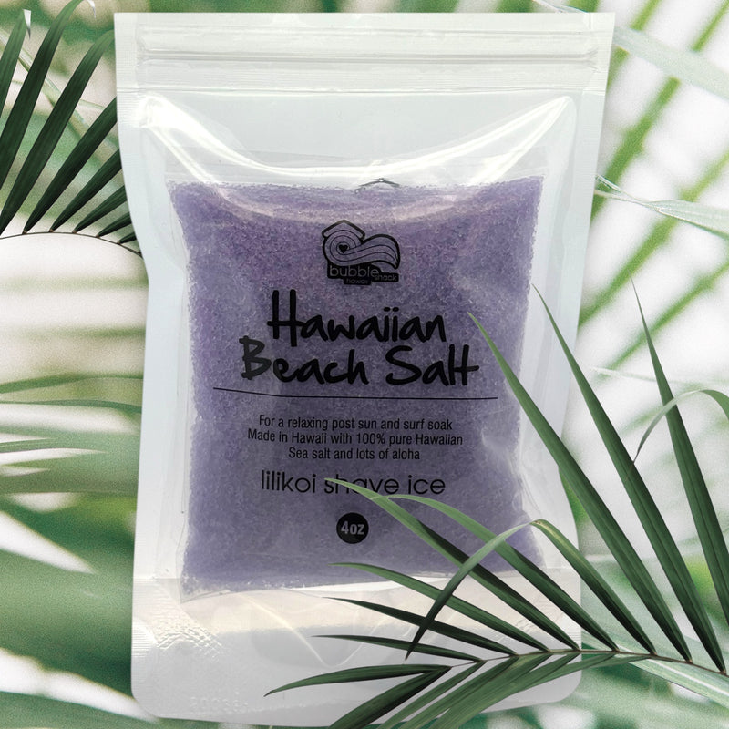 Lilikoi Shave Ice Hawaiian Beach Salt