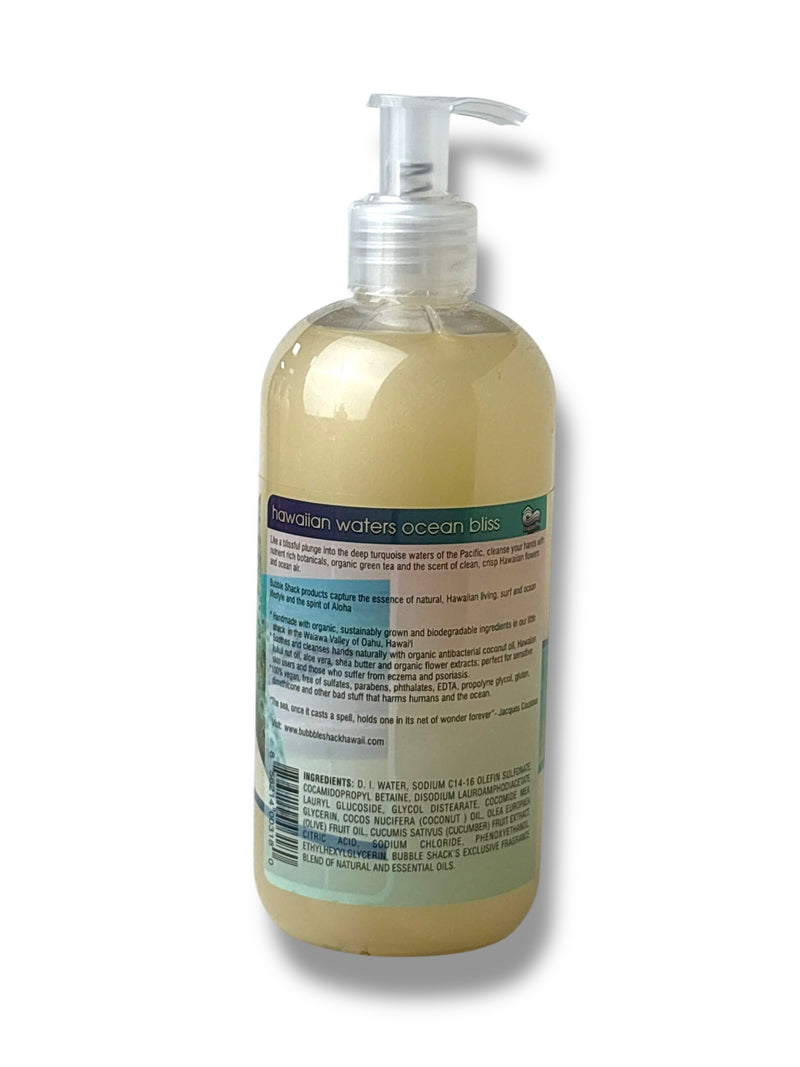 MADE IN HAWAII. Hawaiian Waters Hand Soap 12oz