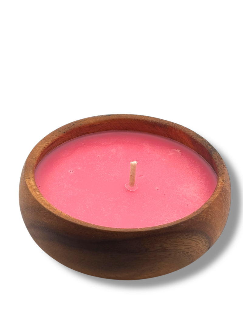 Sweet Hawaiian Plumeria Soy Poi Bowl Candle