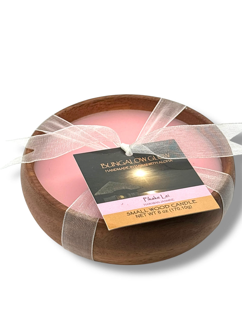 Pikake Lei Soy Poi Bowl Candle