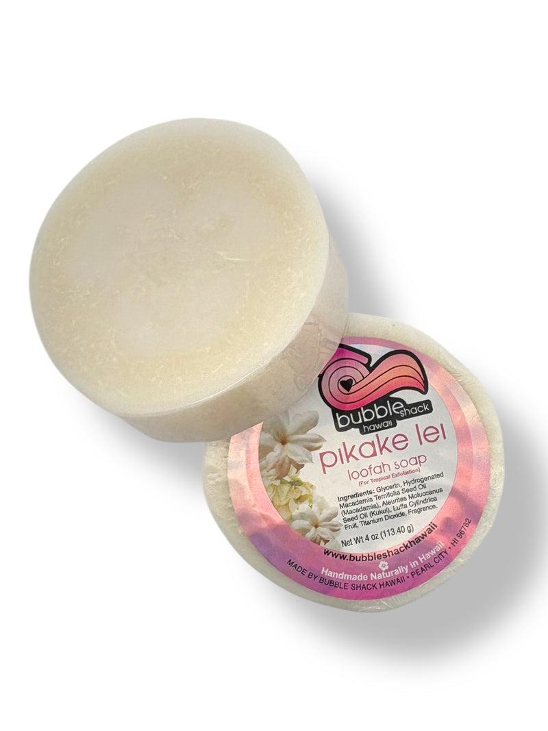 MADE IN HAWAII.Pikake Lei Loofah Soap