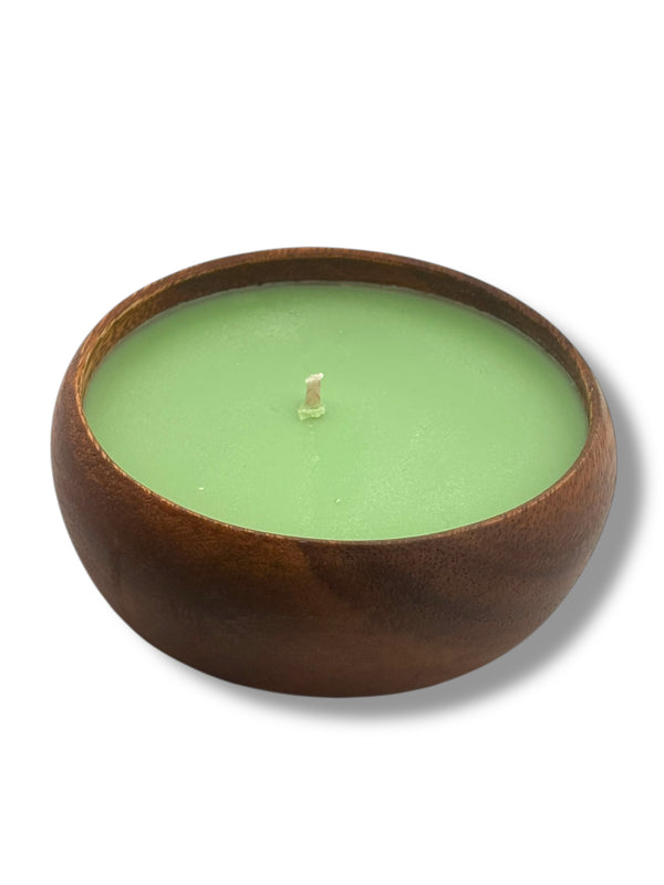 Grass Skirt Holiday Soy Poi Bowl Candle