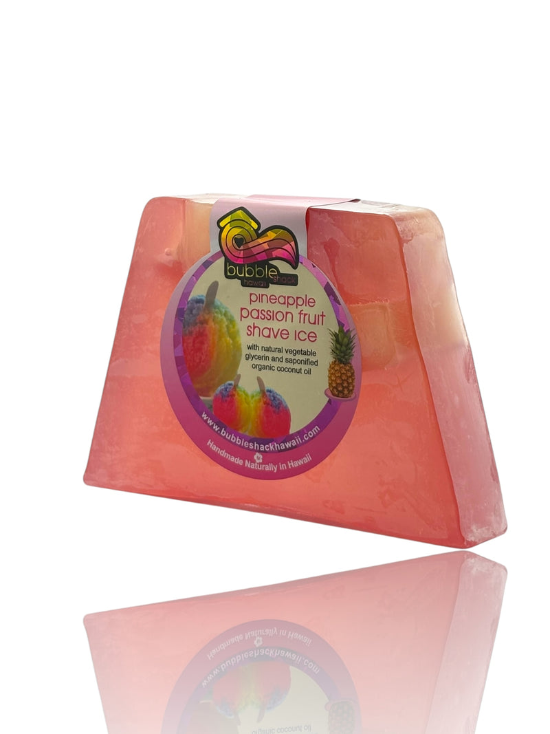 MADE IN HAWAII.Pineapple Passionfruit Shave Ice Chunk Soap