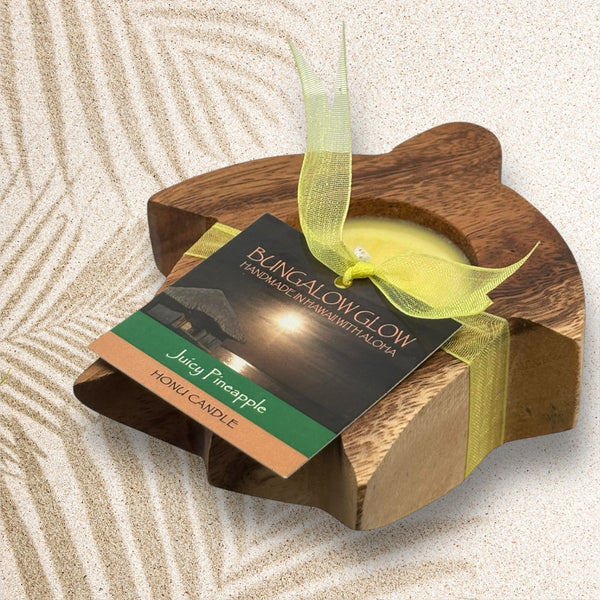 MADE IN HAWAII. Juicy Pineapple Hawaiian Honu Candle