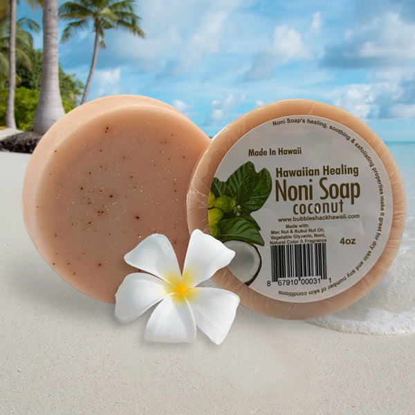 MADE IN HAWAII. Coconut Noni Soap