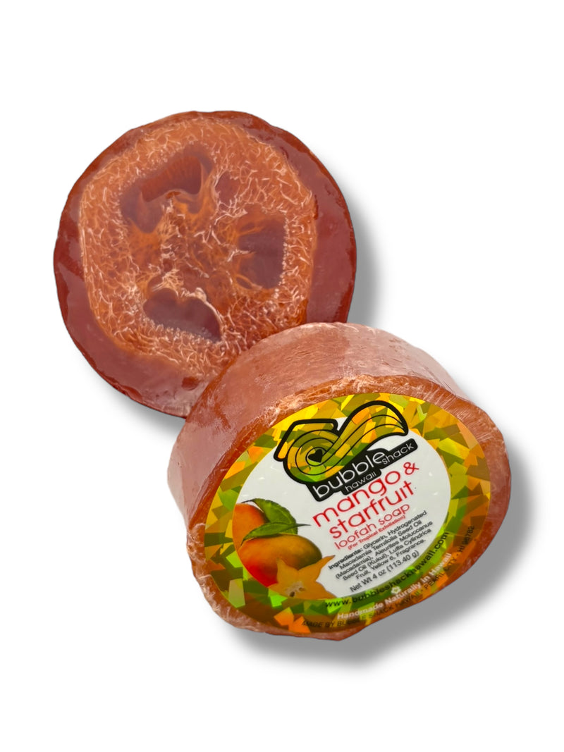 Mango and Starfruit Loofah Soap