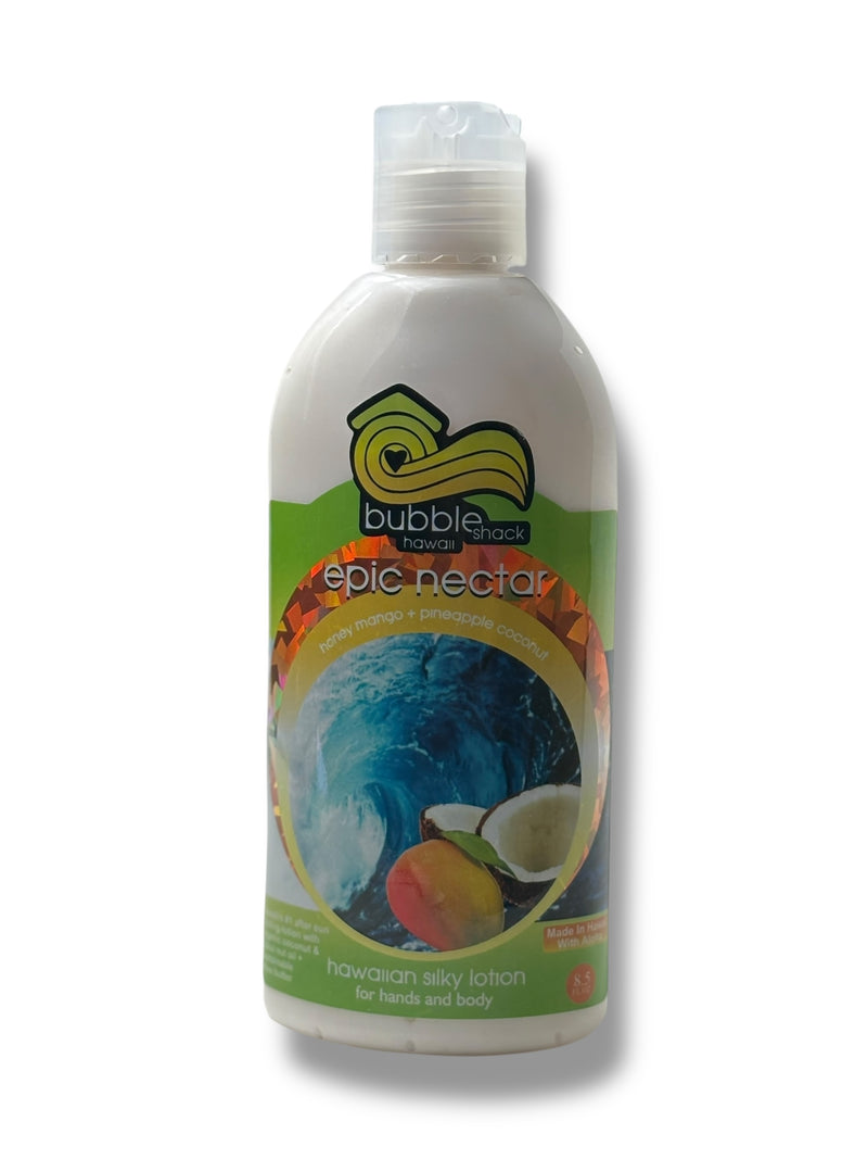MADE IN HAWAII, Epic Nectar Kukui + Shea Hawaiian Silky Lotion 8.5oz.