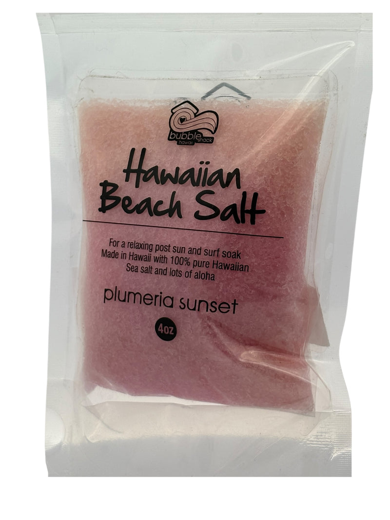 Plumeria Sunset Hawaiian Beach Salt