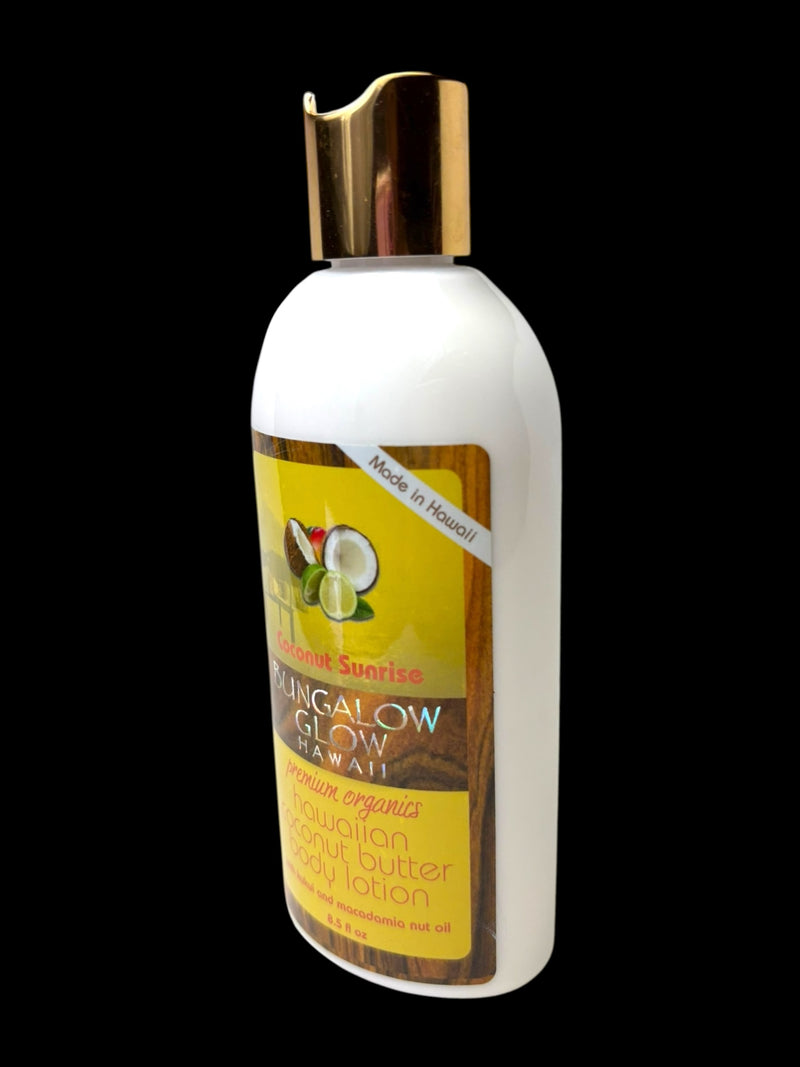 MADE IN HAWAII, Coconut Sunrise Coconut Butter Body Lotion 8.5oz.