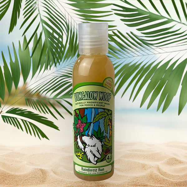 MADE IN HAWAII. Rainforest Run Naturally Magnificent Wash for Dogs 4oz