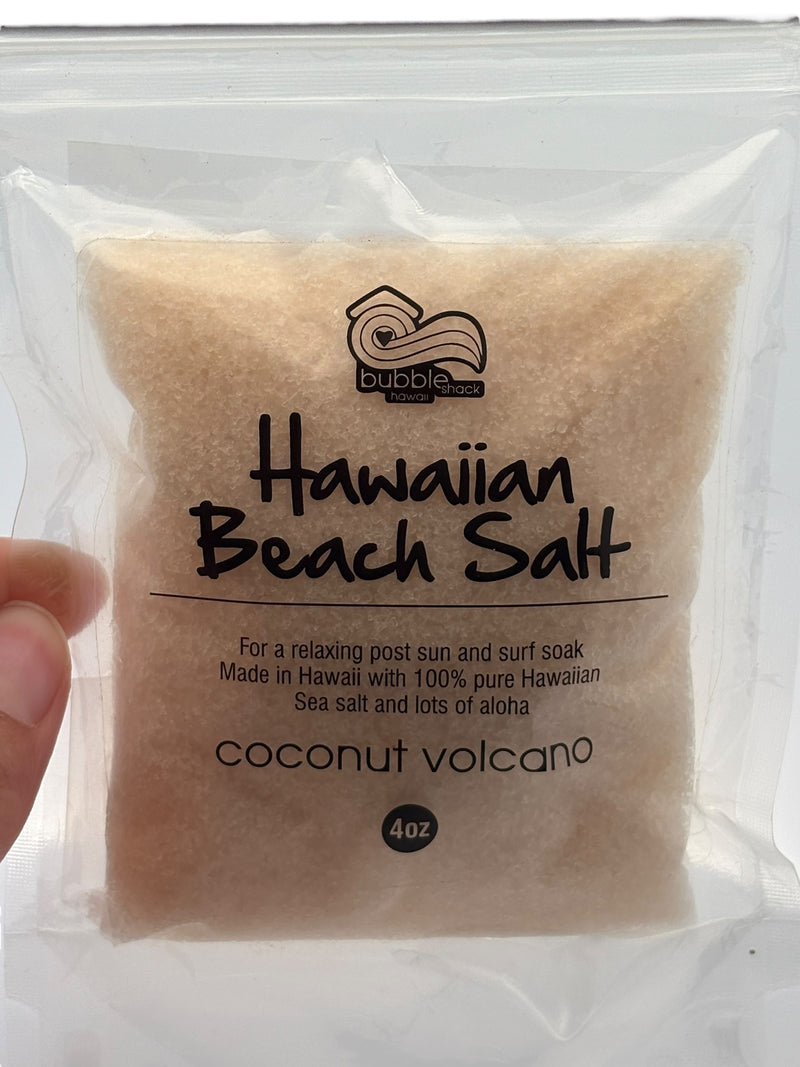 Coconut Volcano Hawaiian Beach Salt