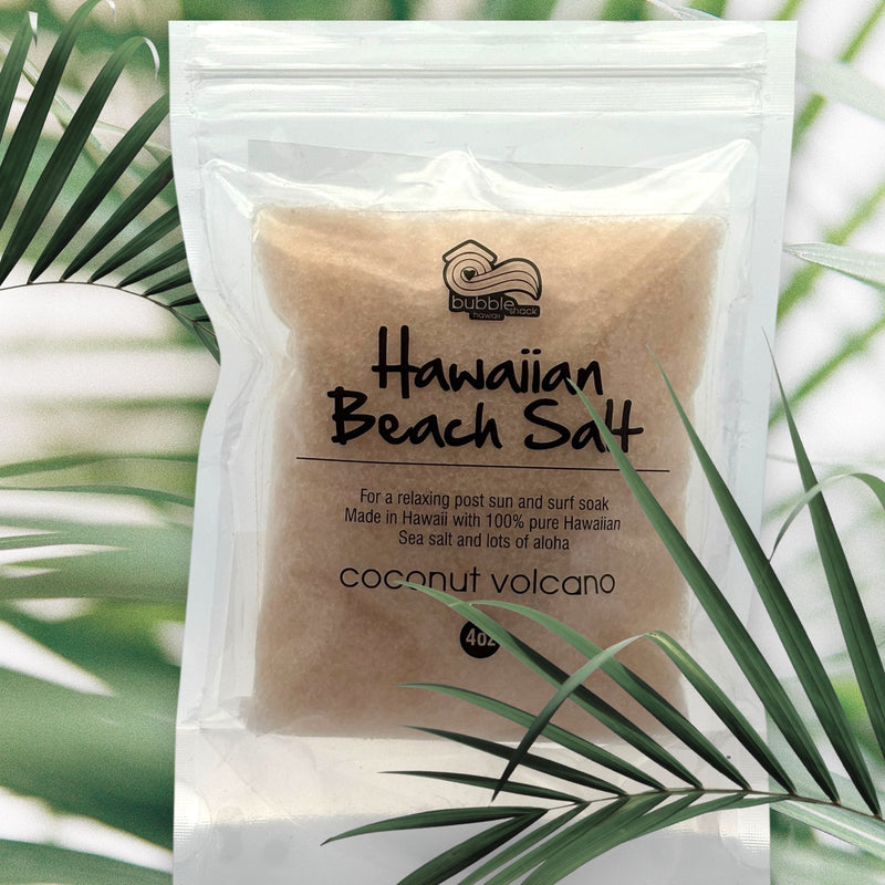 Coconut Volcano Hawaiian Beach Salt