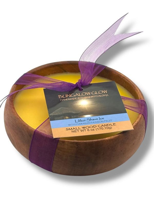 Lilikoi Shave Ice Soy Poi Bowl Candle