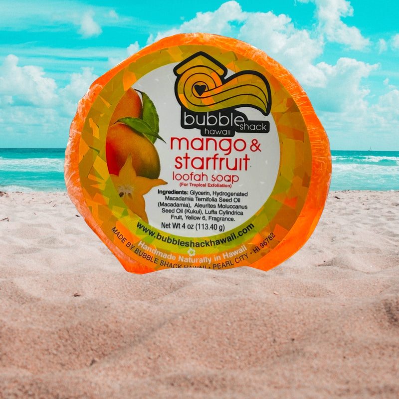 Mango and Starfruit Loofah Soap