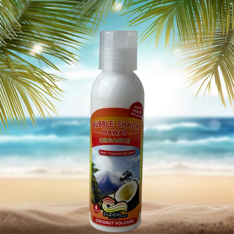 MADE IN HAWAII. Coconut Volcano Kukui + Shea Hawaiian Silky Lotion 4oz