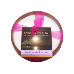 Tuba Rose aka: Tuberose Soy Poi Bowl Candle
