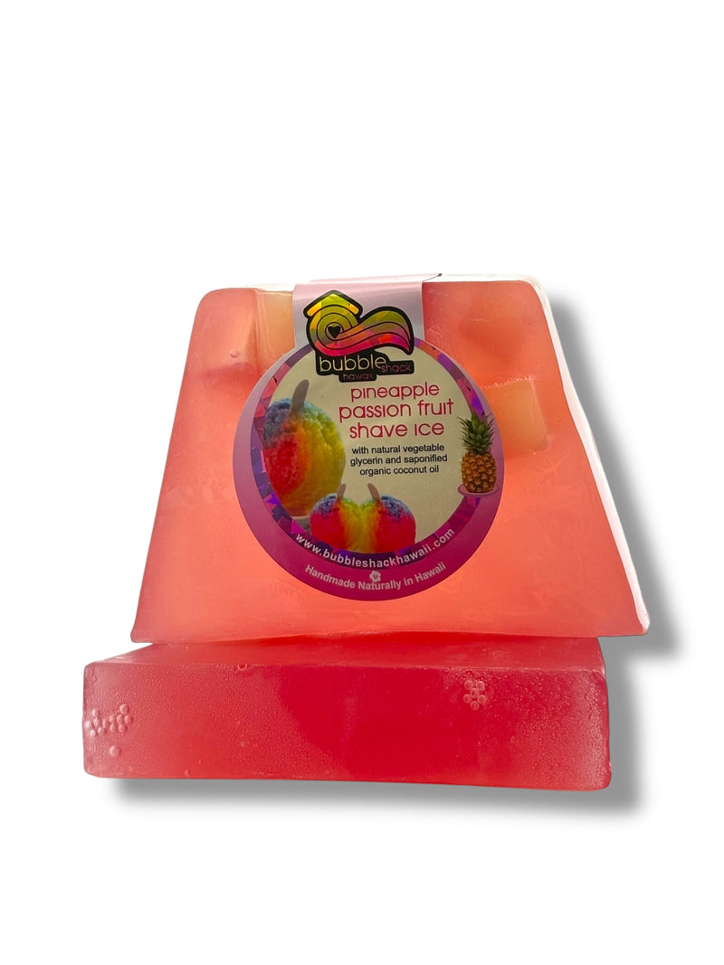 MADE IN HAWAII.Pineapple Passionfruit Shave Ice Chunk Soap