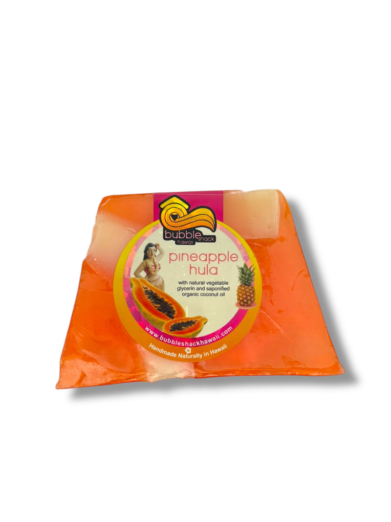 MADE IN HAWAII. Pineapple Hula Chunk Soap