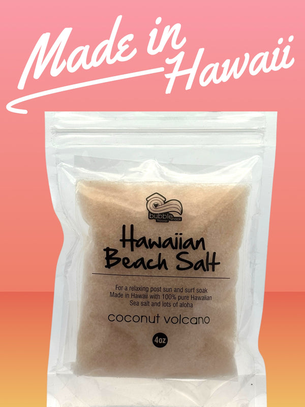 Coconut Volcano Hawaiian Beach Salt