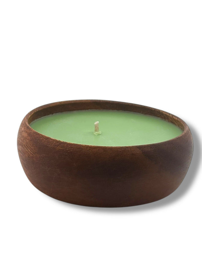 Grass Skirt Holiday Soy Poi Bowl Candle
