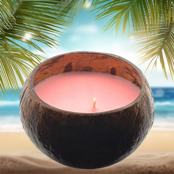 Pikake Lei Coconut Shell Soy Candle