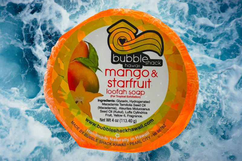 Mango and Starfruit Loofah Soap