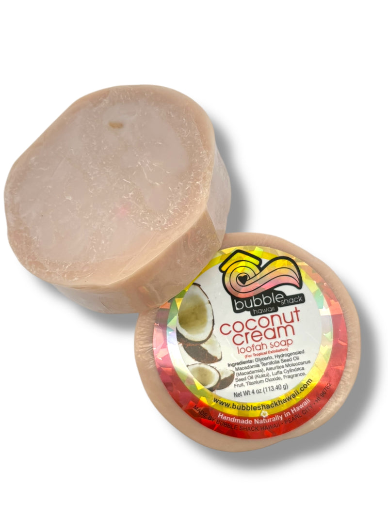 Coconut Cream Loofah Soap