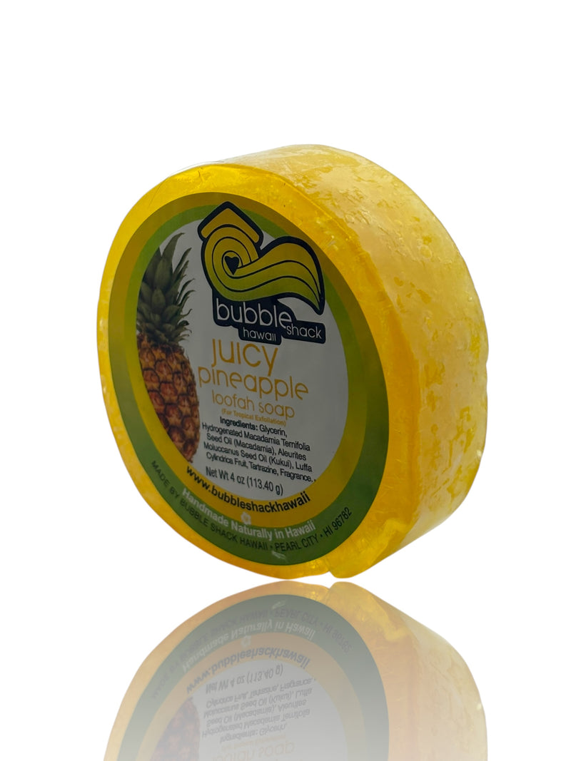 MADE IN HAWAII.Juicy Pineapple Loofah Soap