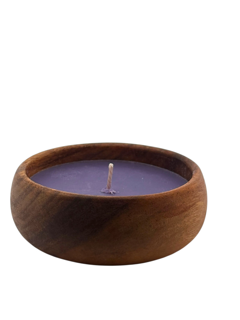 Hawaiian Super Lavender Soy Poi Bowl Candle