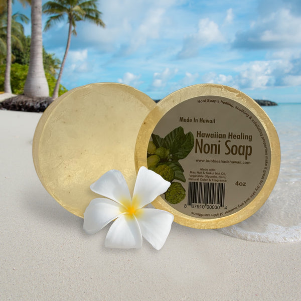 MADE IN HAWAII. Original Noni Soap-Lemongrass Scent