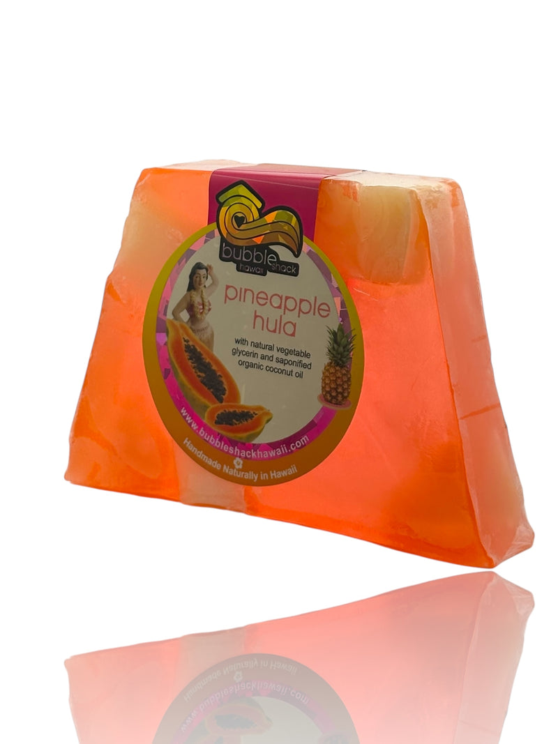 MADE IN HAWAII. Pineapple Hula Chunk Soap