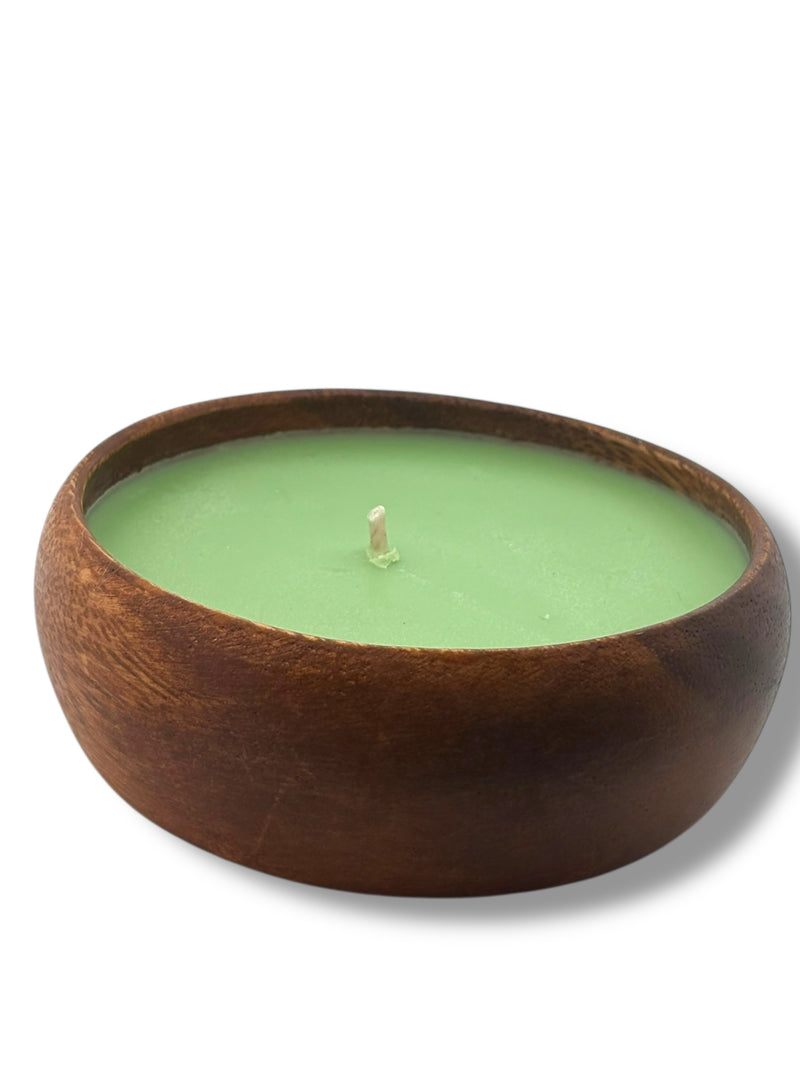 Grass Skirt Holiday Soy Poi Bowl Candle