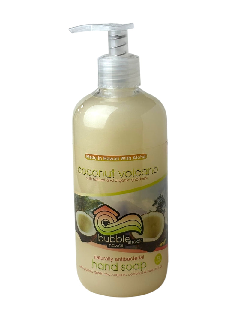 MADE IN HAWAII. Coconut Volcano Hand Soap 12oz