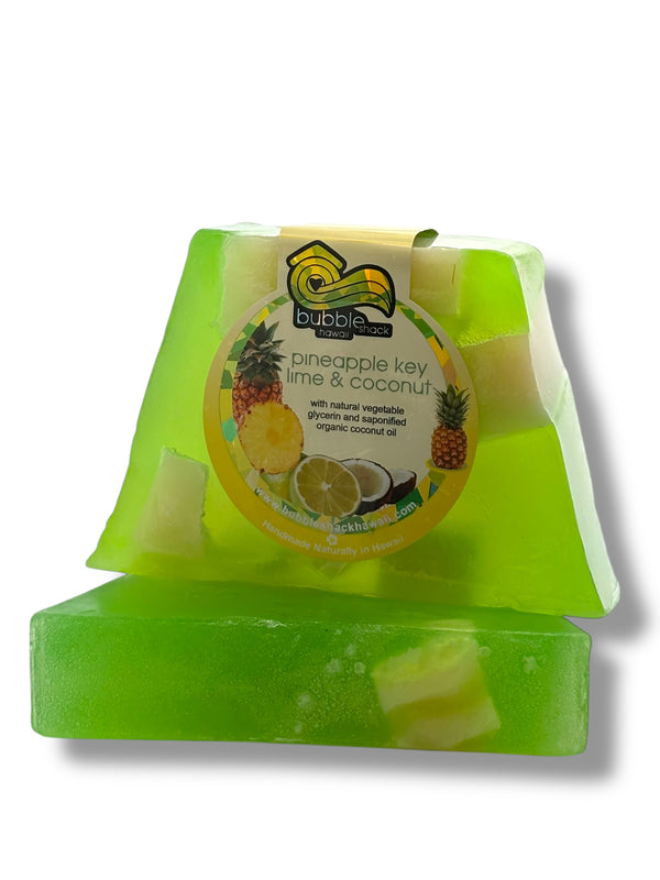 MADE IN HAWAII. Pineapple Key Lime & Coconut Chunk Soap
