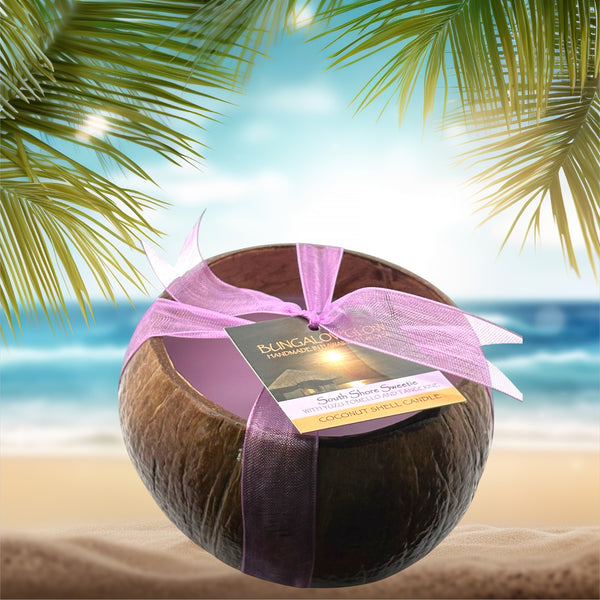 South Shore Sweetie Coconut Shell Soy Candle