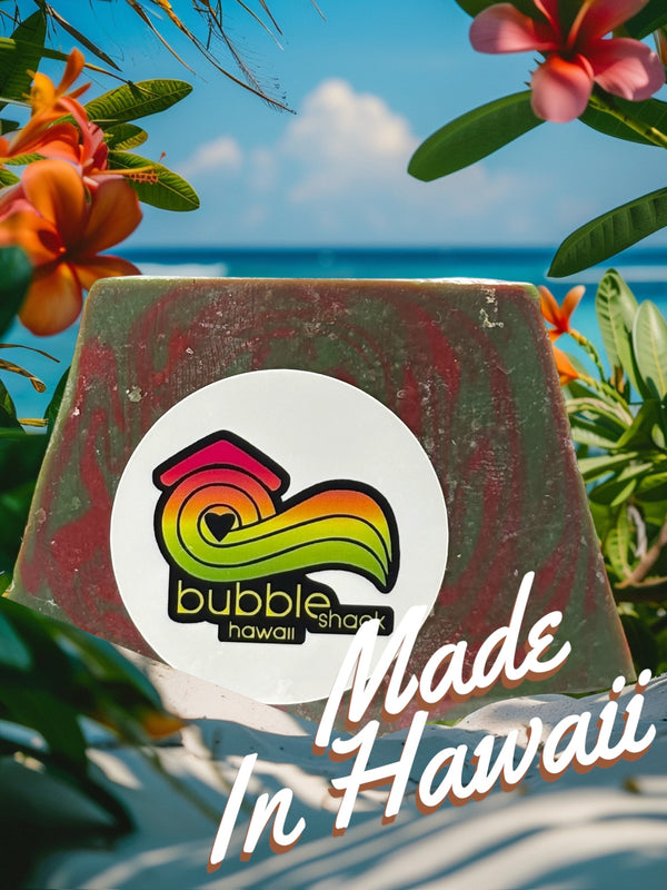 MADE IN HAWAII. Mele Kalikimaka Handmade Soap
