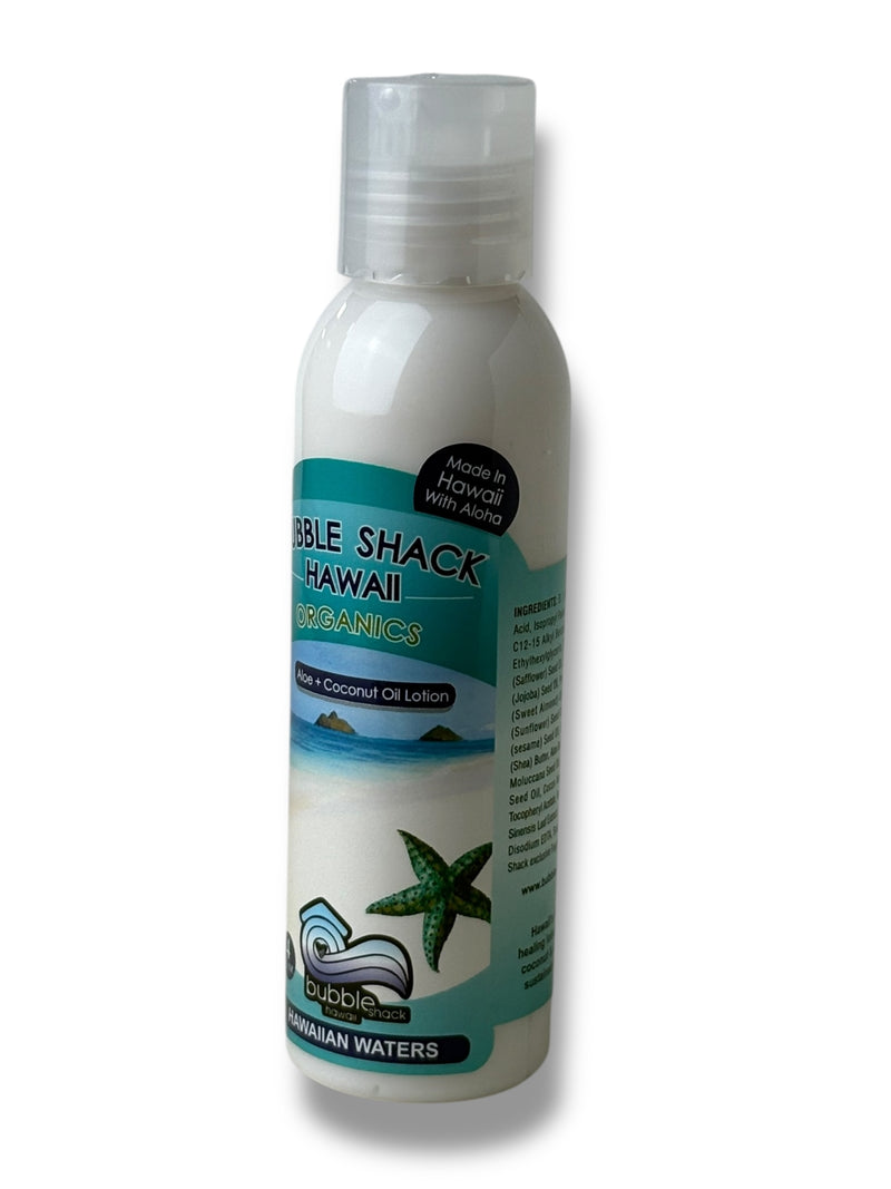 MADE IN HAWAII.Hawaiian Waters Ocean Bliss Kukui + Shea Hawaiian Silky Lotion 4oz