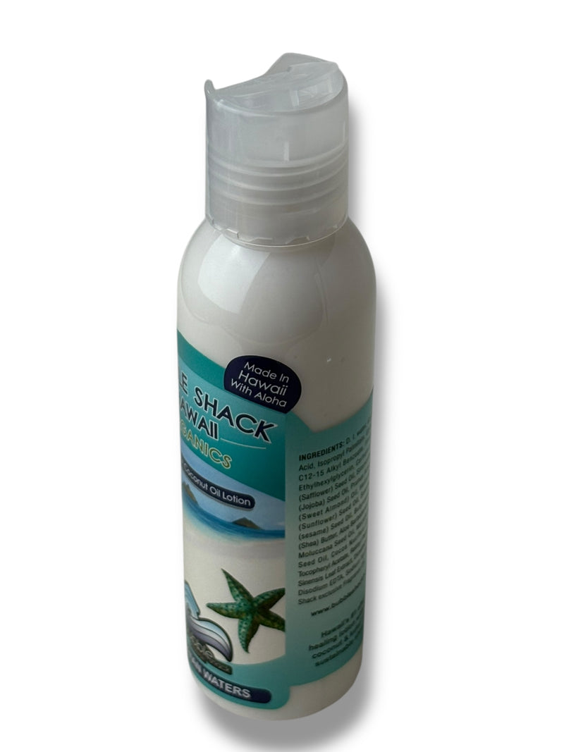 MADE IN HAWAII.Hawaiian Waters Ocean Bliss Kukui + Shea Hawaiian Silky Lotion 4oz