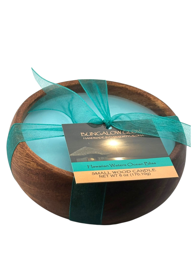 Hawaiian Waters Ocean Bliss Soy Poi Bowl Candle