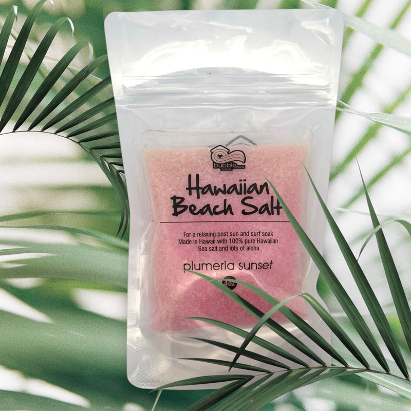 Plumeria Sunset Hawaiian Beach Salt