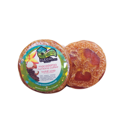 Macadamia Nut Kona Coffee Loofah Lather