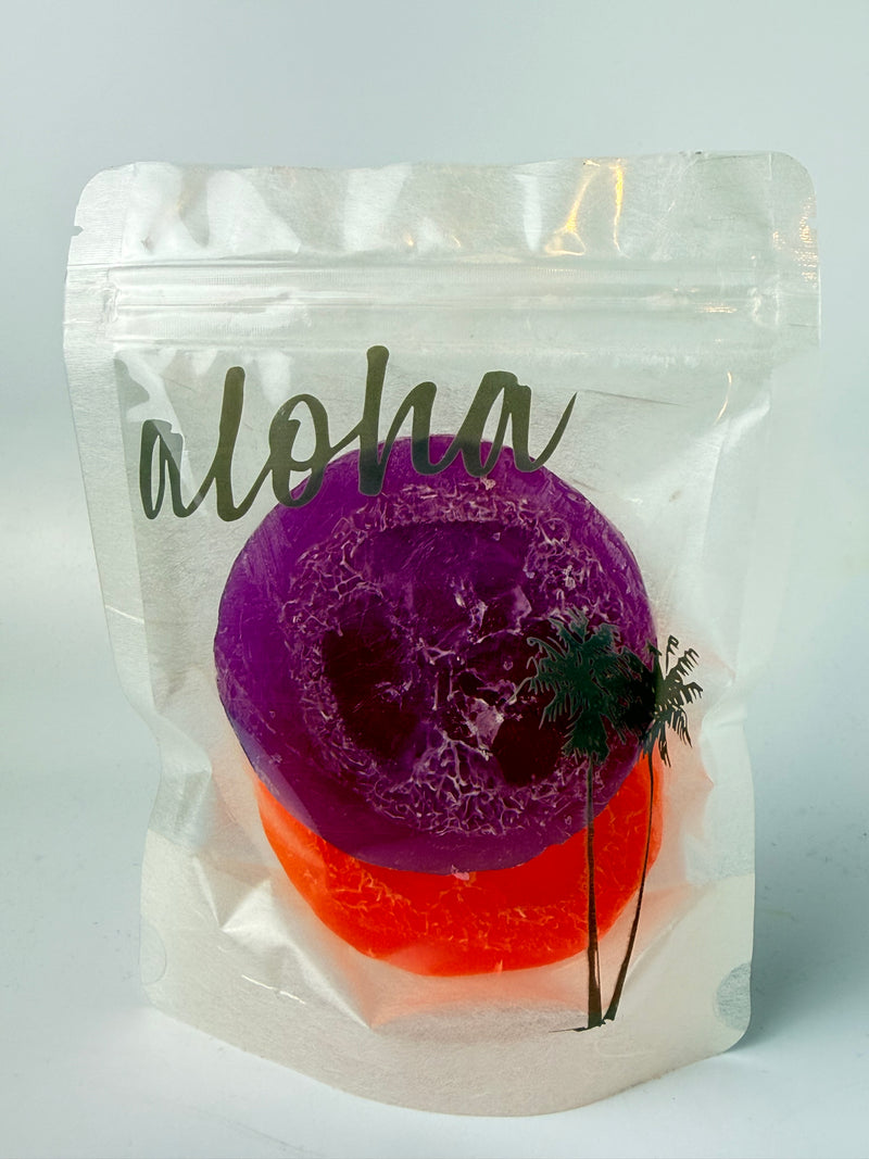 Made in Hawaii, Bubble Shack Loofah Soap Sampler – Bubbleshackhawaii