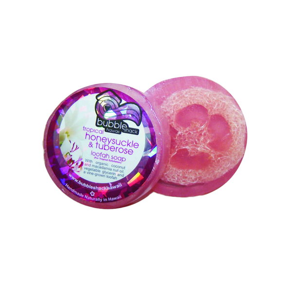 Tropical Honeysuckle & Tuberose Loofah Soap