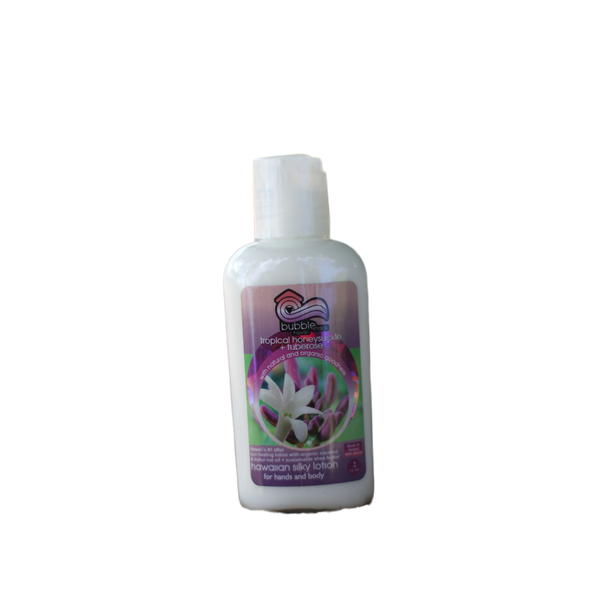 Tropical Honeysuckle + Tuberose Kukui + Shea Hawaiian Silky Lotion 2oz