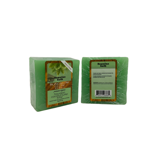 Hawaiian Earth Premium Organics Hawaiian Coconut Butter Soap