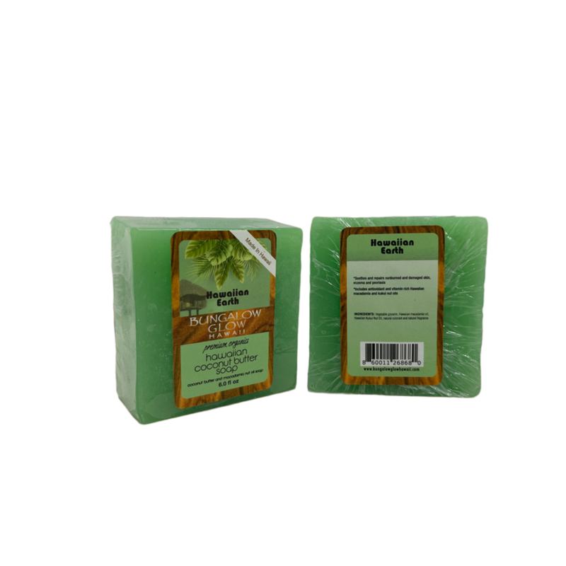 Hawaiian Earth Premium Organics Hawaiian Coconut Butter Soap